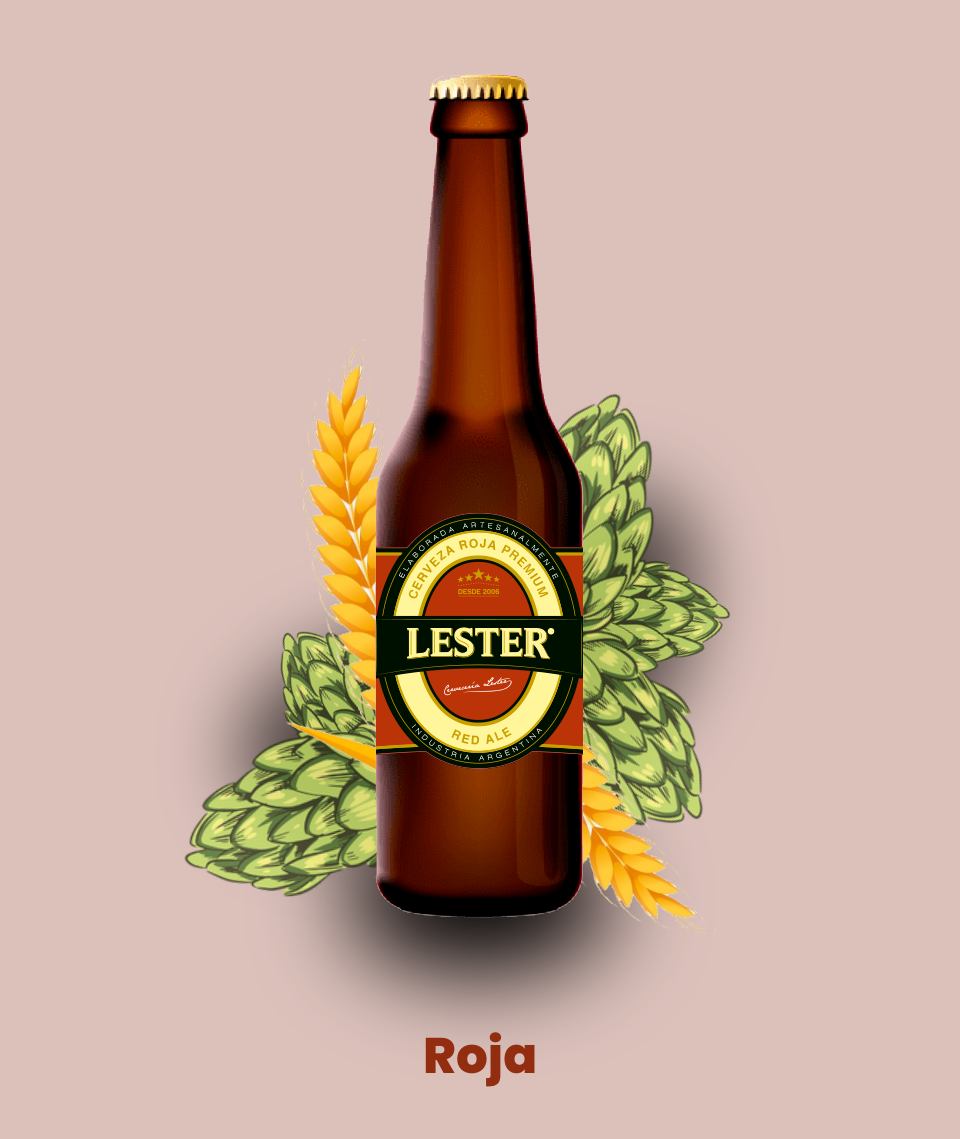 Cerveza Lester Roja