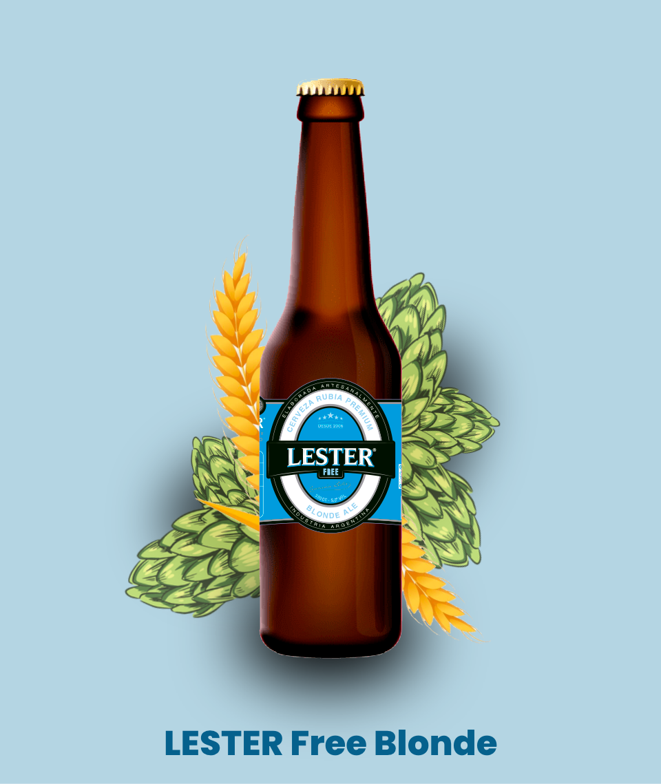Cerveza Lester Feree Blonde
