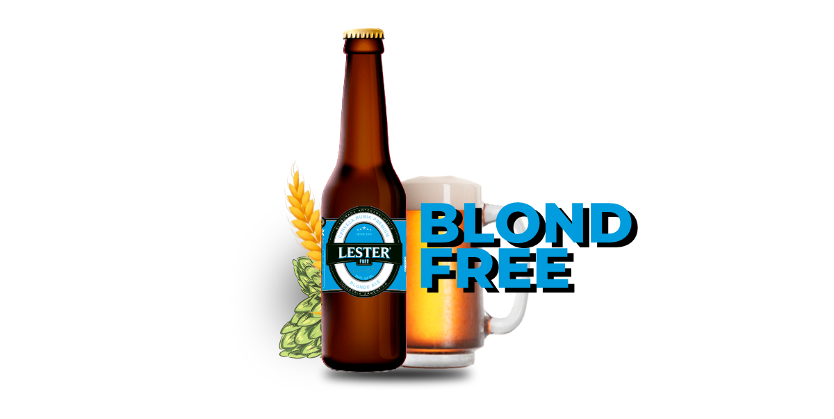 Cerveza Lester Blonde Free